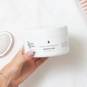 Beauty Works Pearl Nourishing Argan Oil Mask Supersize 500ml