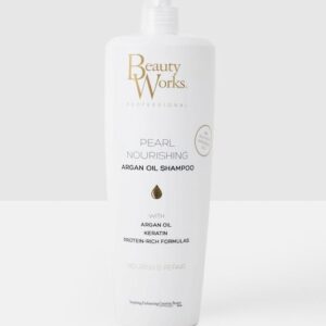 Beauty Works Pearl Nourishing Argan Oil Shampoo (Sulfate Free) 1Litre