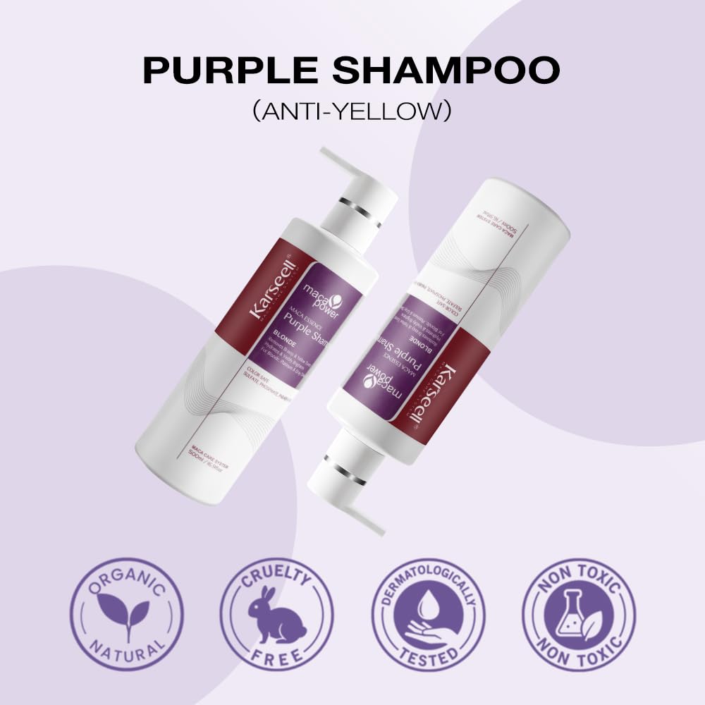 Karseell Purple Shampoo 500ml - Image 4