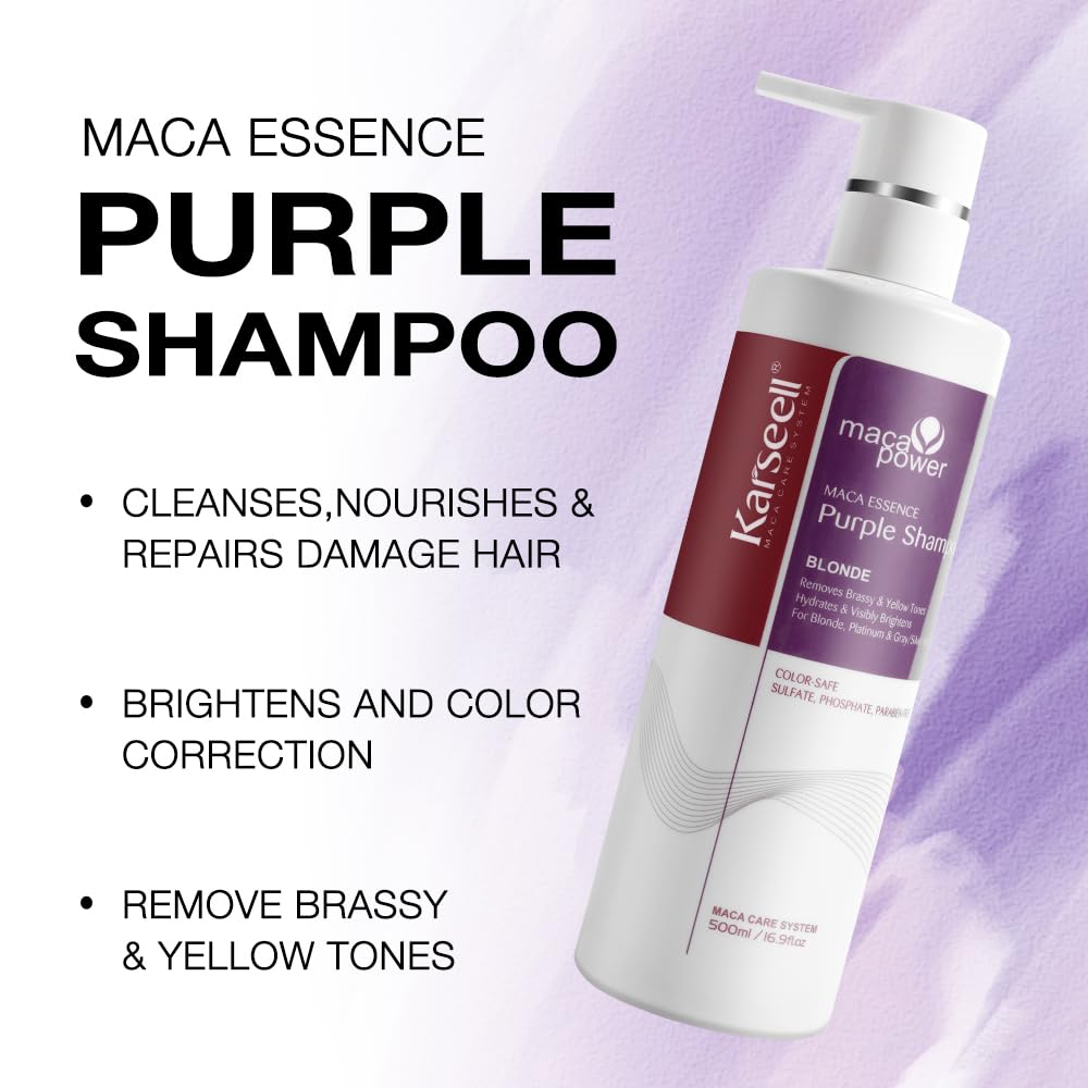 Karseell Purple Shampoo 500ml - Image 3